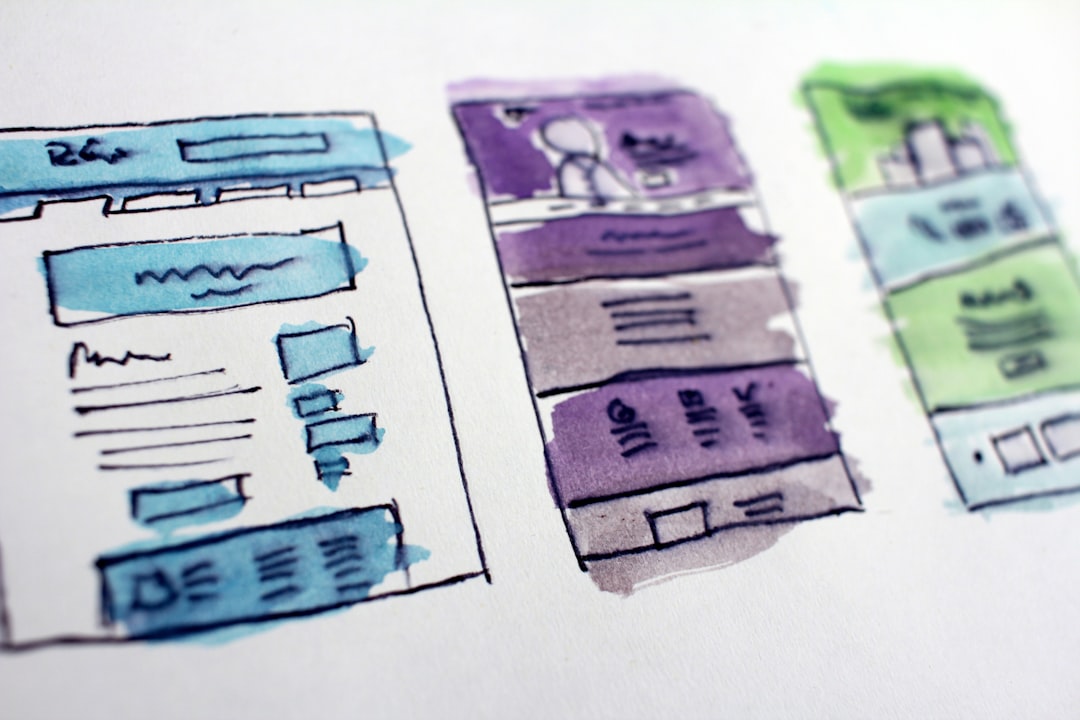 croquis aquarellés en filaire des maquettes de sites web-tzc3vjpck-q